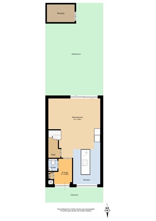 Floorplan - Frans Naereboutstraat 18, 3317 VB Dordrecht